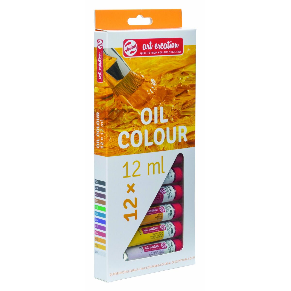 Quadro Talens Art Creation Multicolor 12 ml 12 Peças