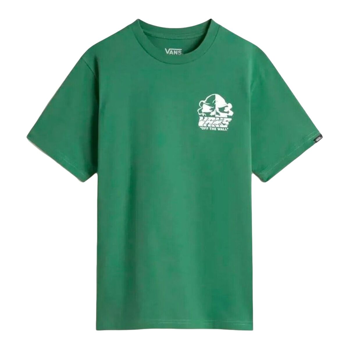 Camisola de Manga Curta Criança Vans Verde