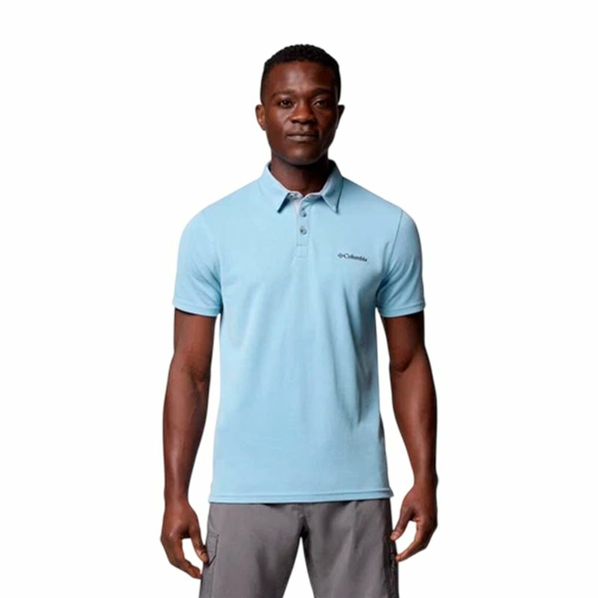 Polo de Manga Curta Homem Columbia Nelson Point™ Montanha