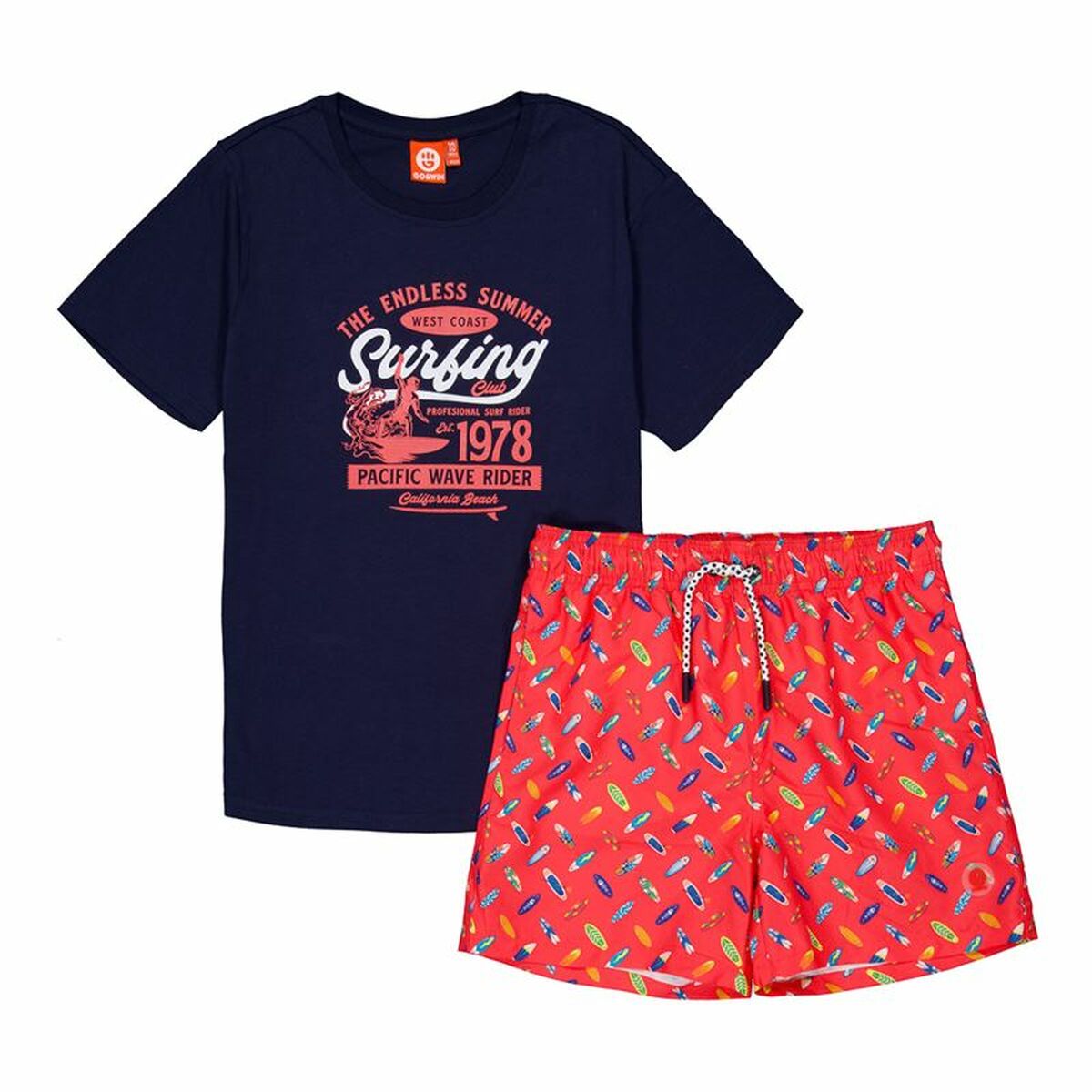 Conjunto Desportivo para Crianças Go & Win Mindanao Azul Marinho