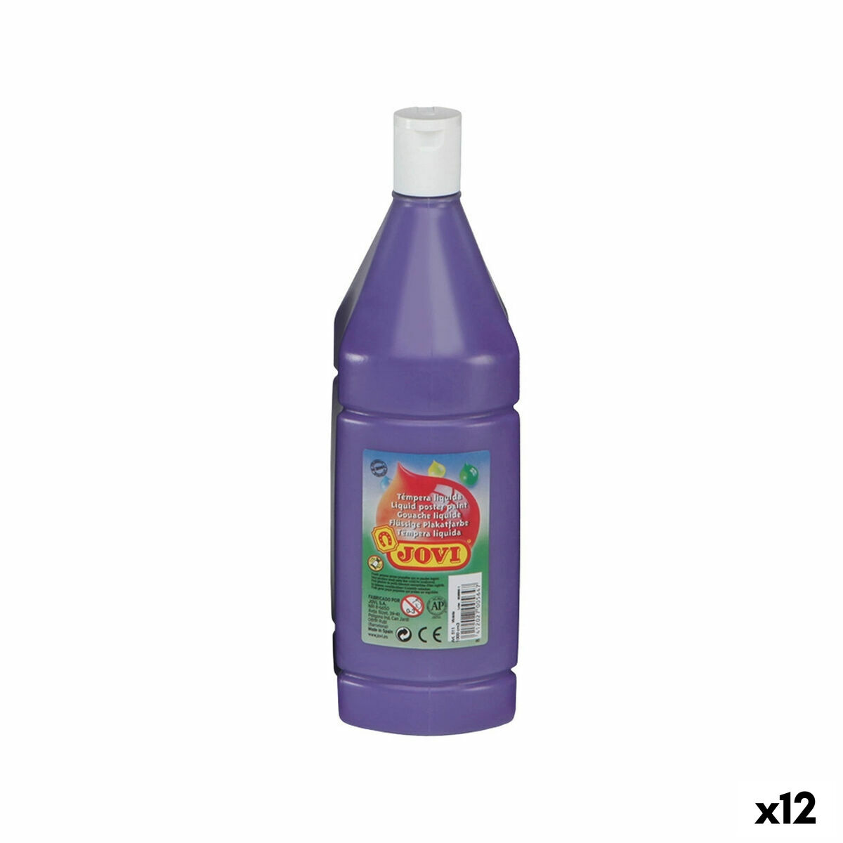 Têmpera Jovi Violeta 500 ml (12 Unidades)