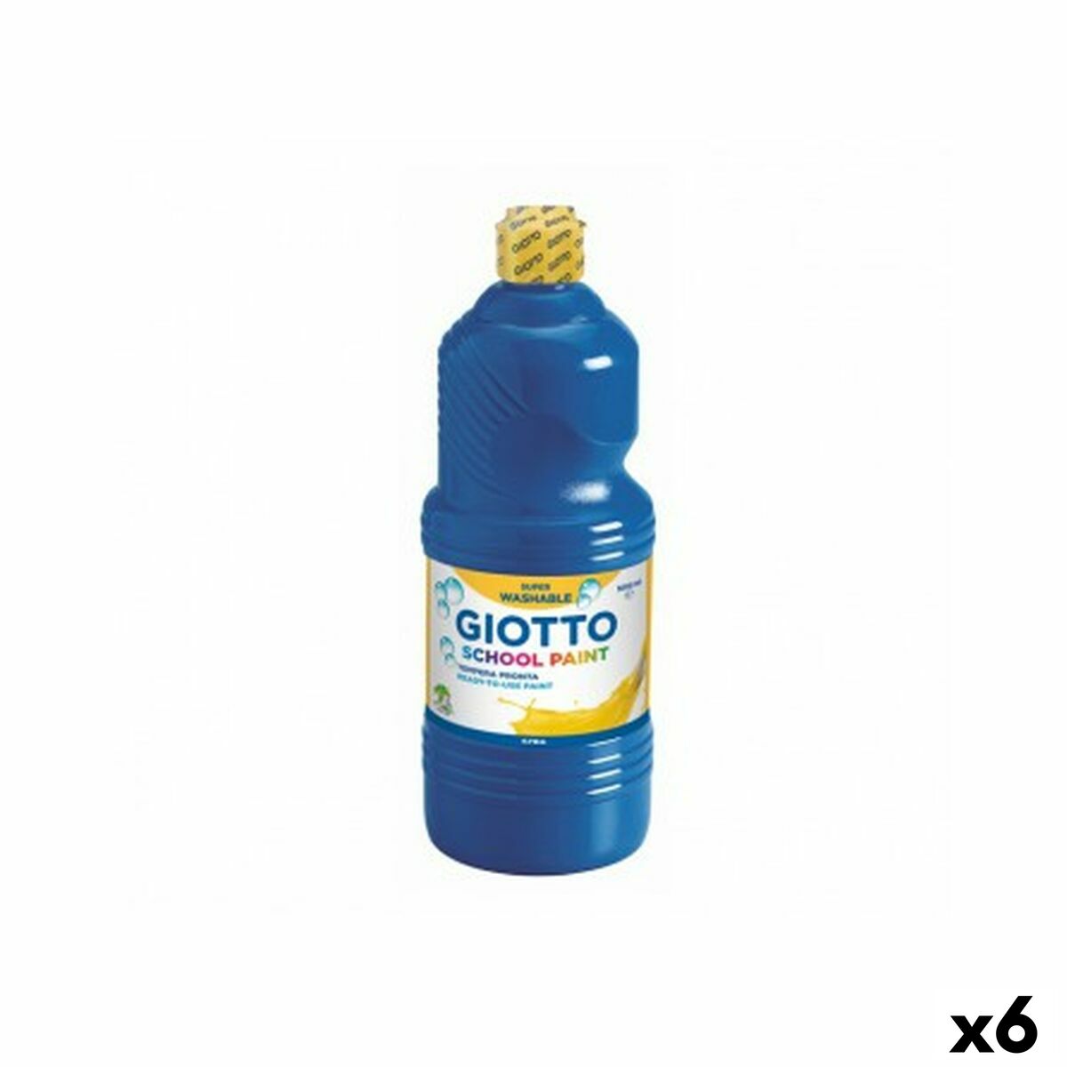 Têmpera Giotto Azul Marinho 1 L (6 Unidades)