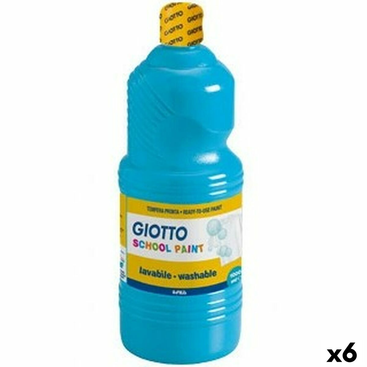 Têmpera Giotto Ciano 1 L (6 Unidades)