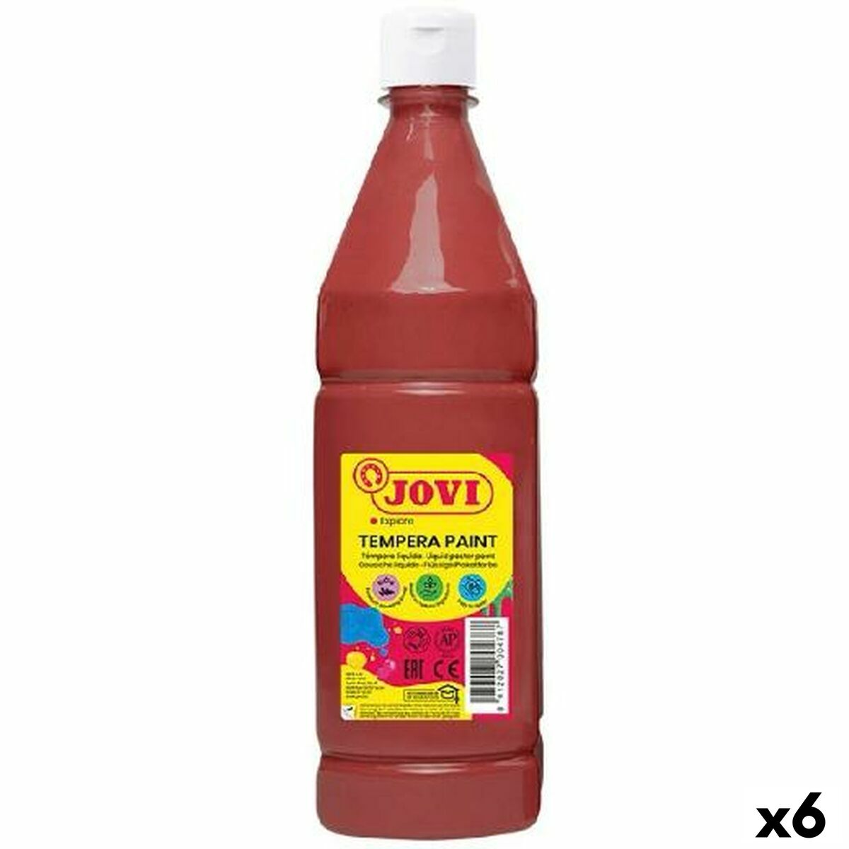 Têmpera Jovi Castanho 1 L (6 Unidades)
