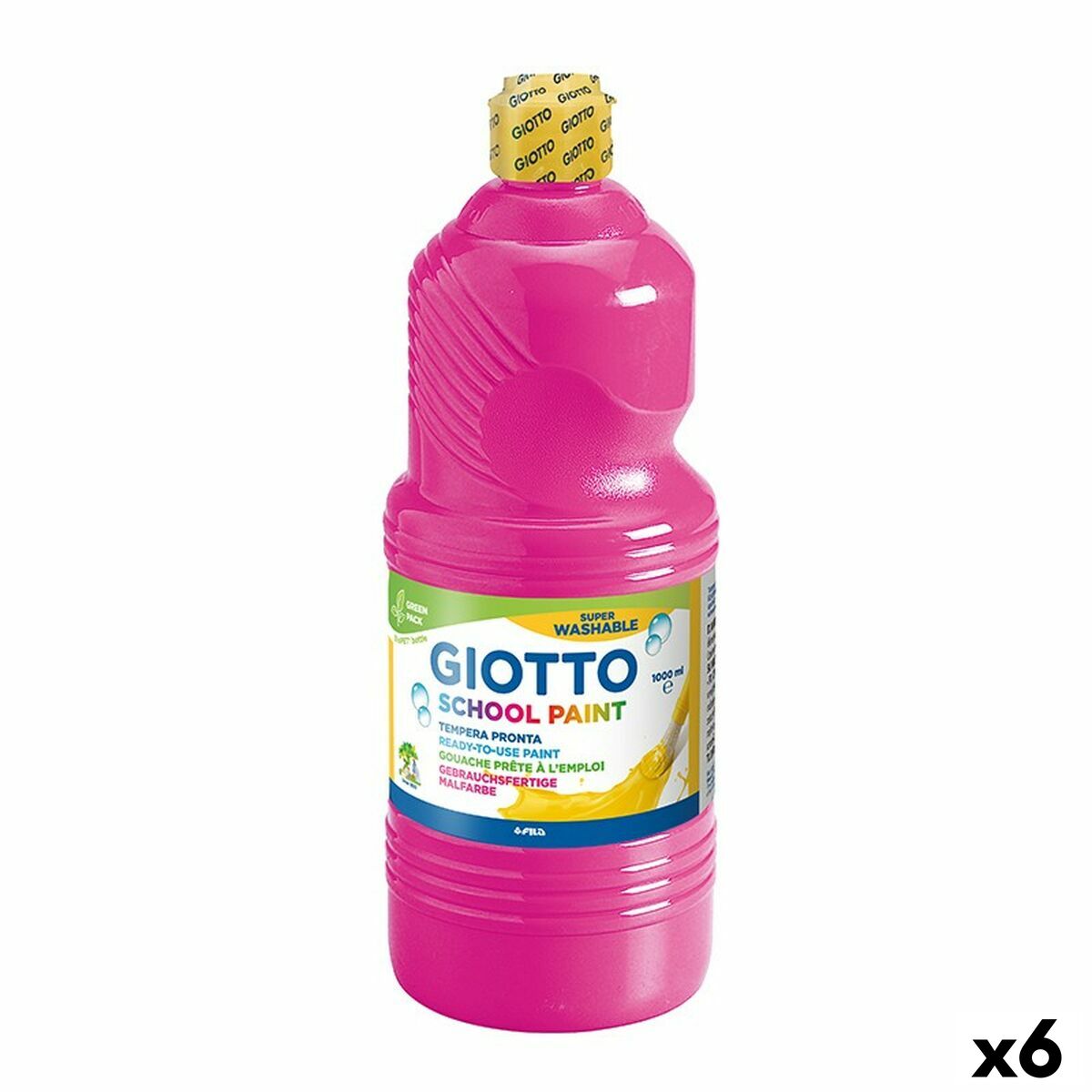 Têmpera Giotto Magenta 1 L (6 Unidades)