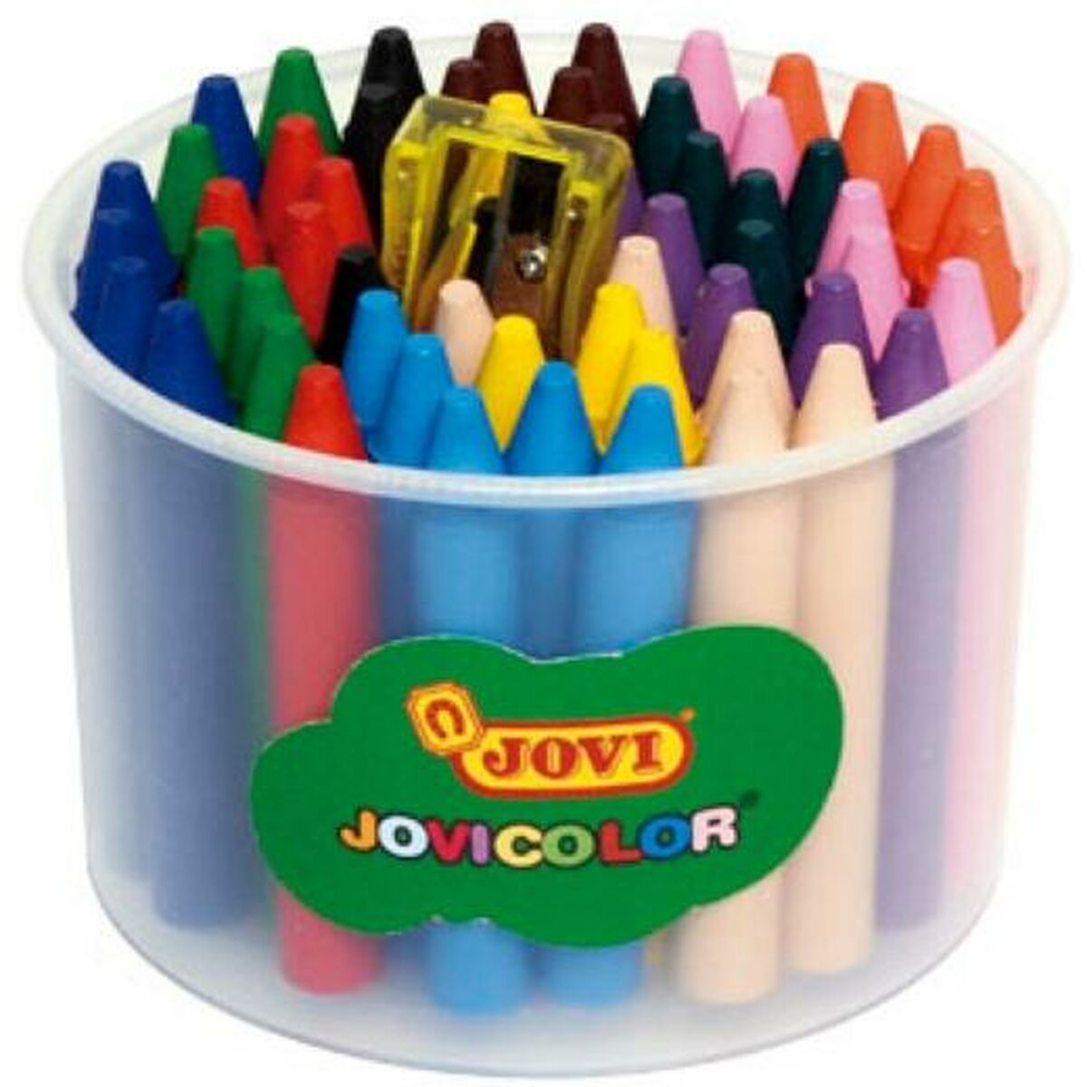 Ceras de cores Jovi JOVICOLOR Multicolor (6 Unidades)