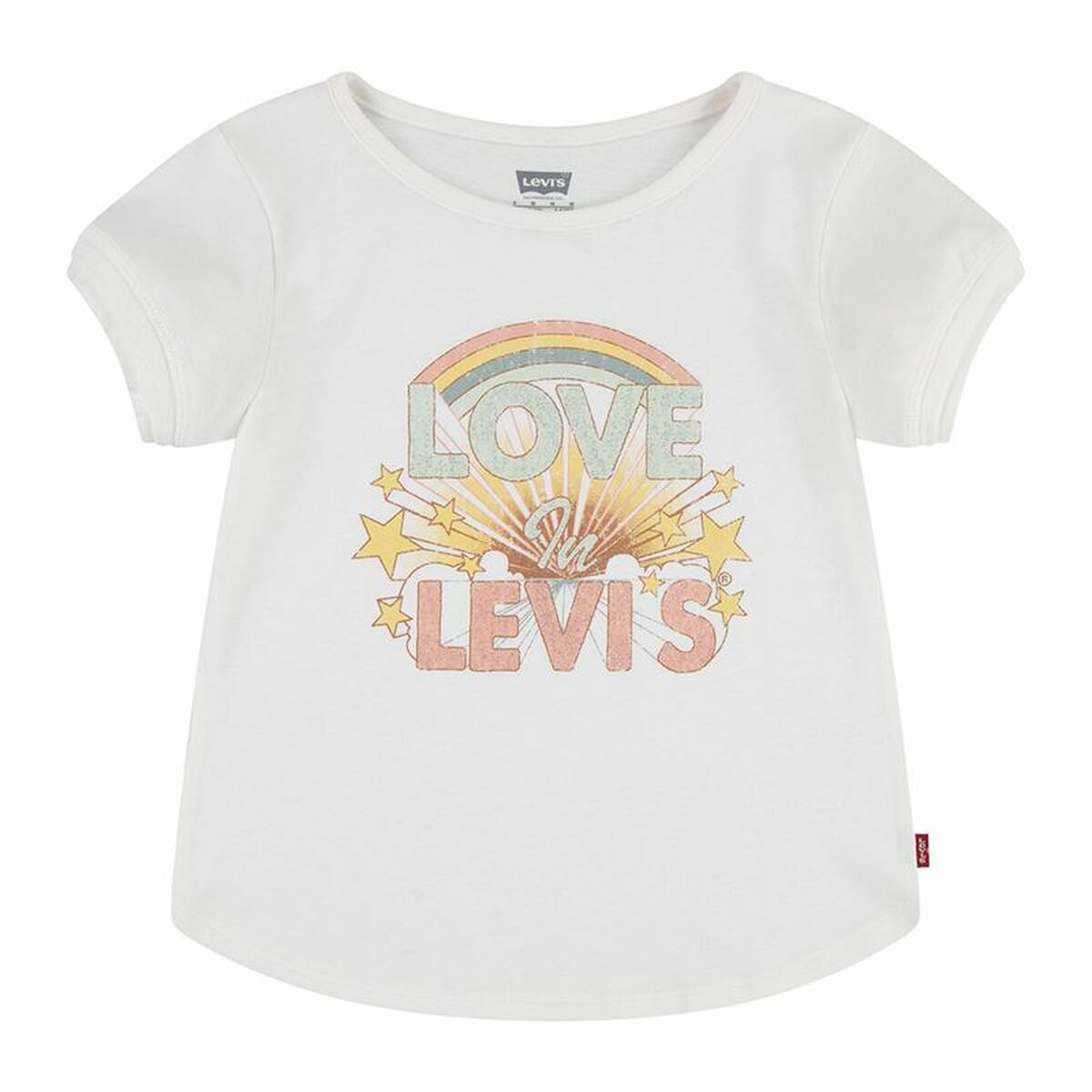Camisola de Manga Curta Infantil Levi's Double Cuff