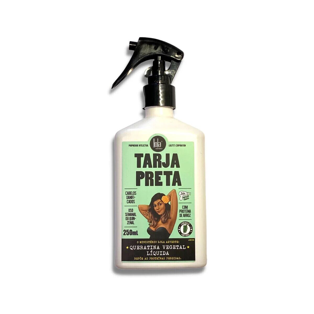 Spray de Queratina Lola Cosmetics Tarja Black 250 ml