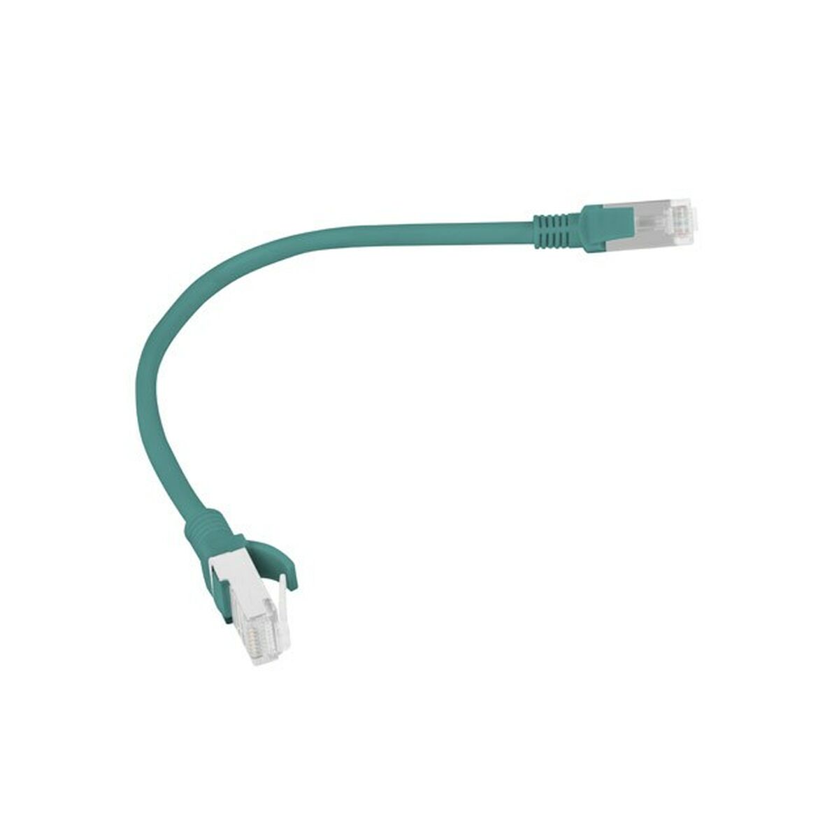 Cabo de rede rígido UTP Categoria 6 Lanberg PCU6-20CC-0025-G Verde 25 cm