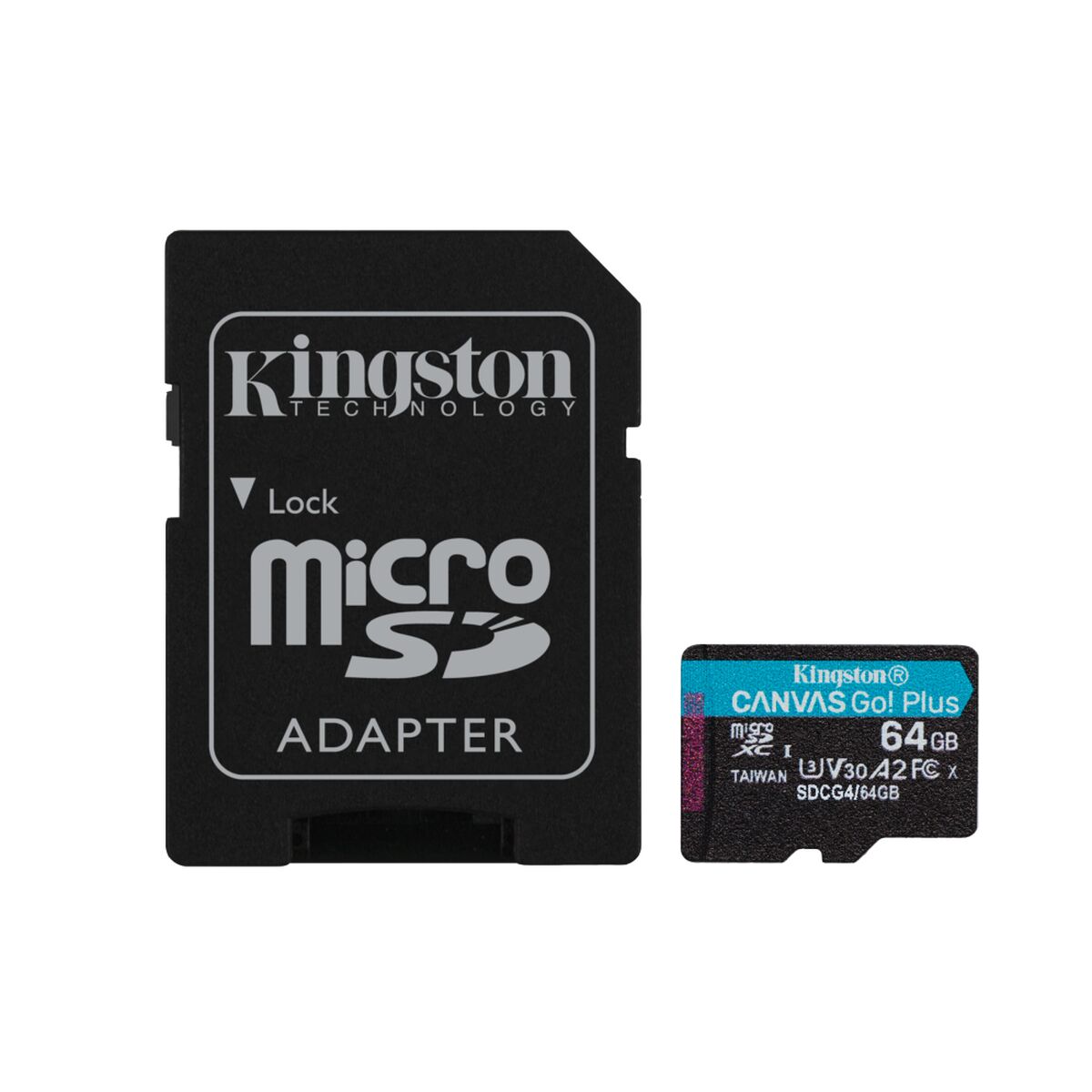 Cartão de Memória Micro SD com Adaptador Kingston SDCG4/64GB 64