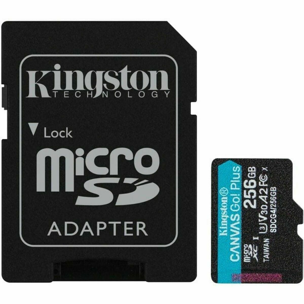 Cartão de Memória Micro SD com Adaptador Kingston SDCG4/256GB 256