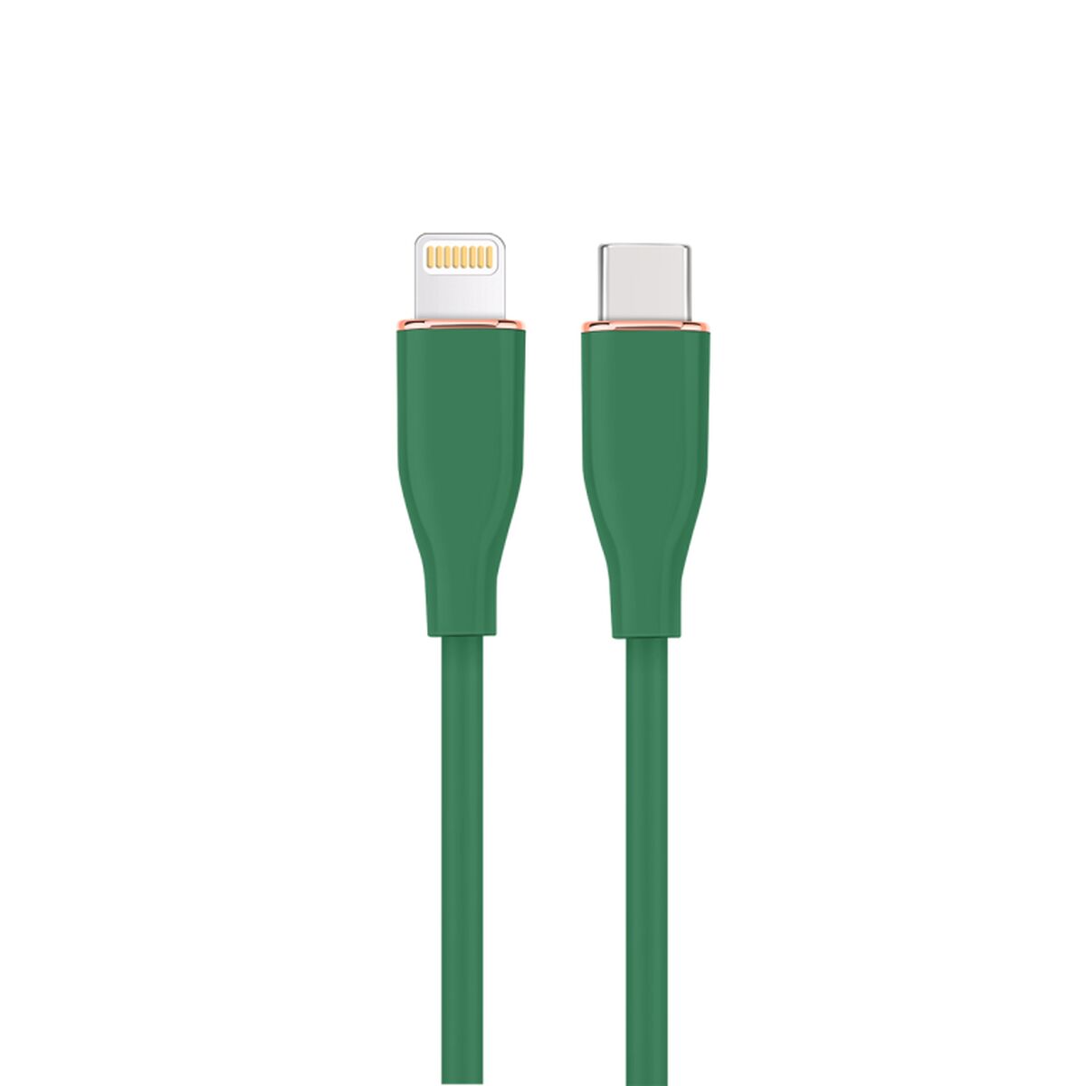 Cabo Lightning GEMBIRD CC-USB2S-CM8PM-1.5M-G Verde 1,5 m