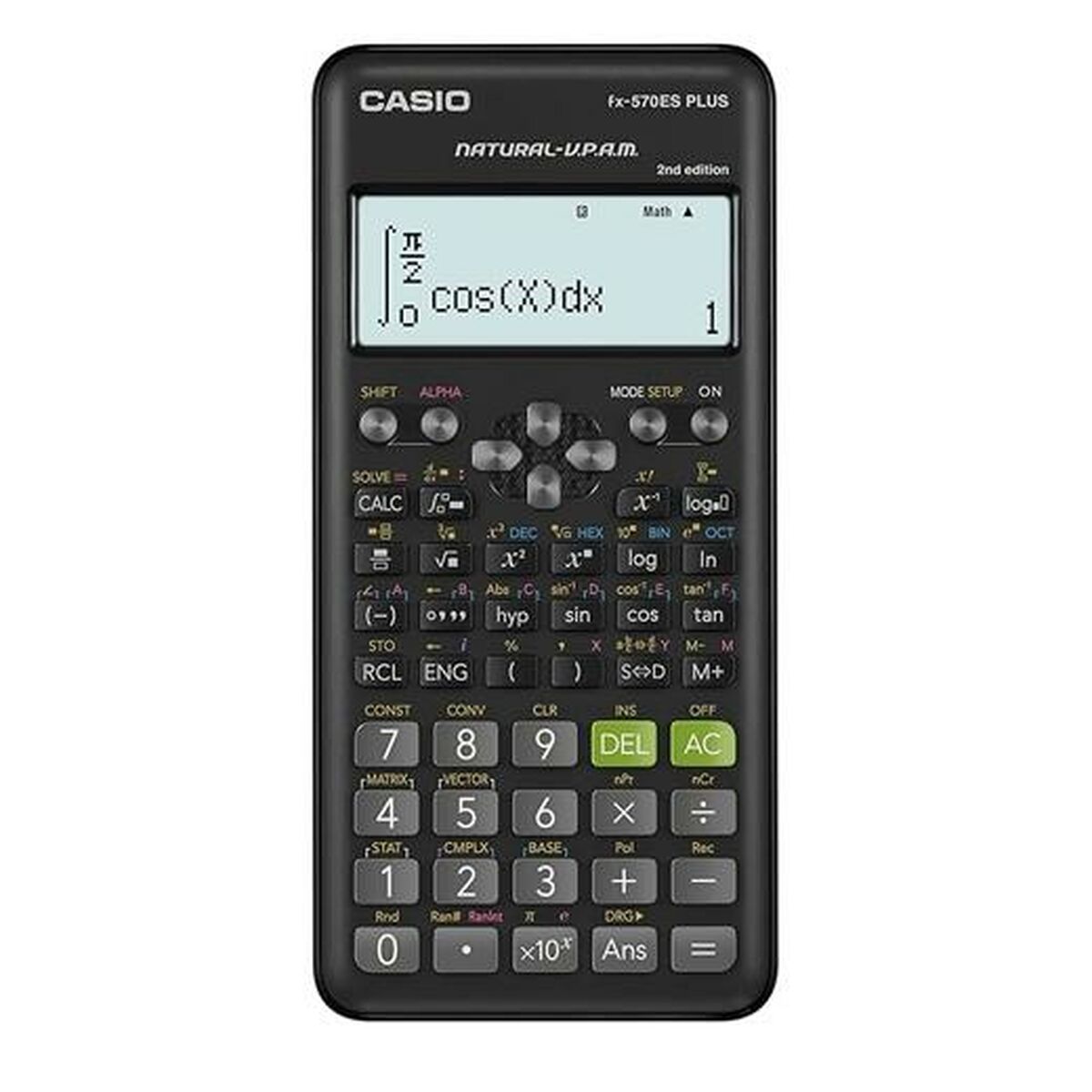 Calculadora Científica Casio FX-570ESPLUS-2 BOX Preto