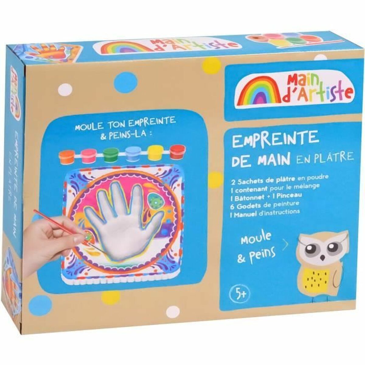 Jogo de Trabalhos Manuais Man d'Artiste Branco