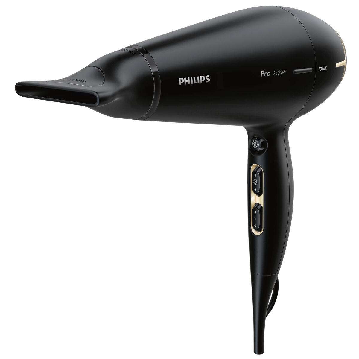 Secador de Cabelo Philips Secador profesional HPS920/00 Preto Ouro 2300 W