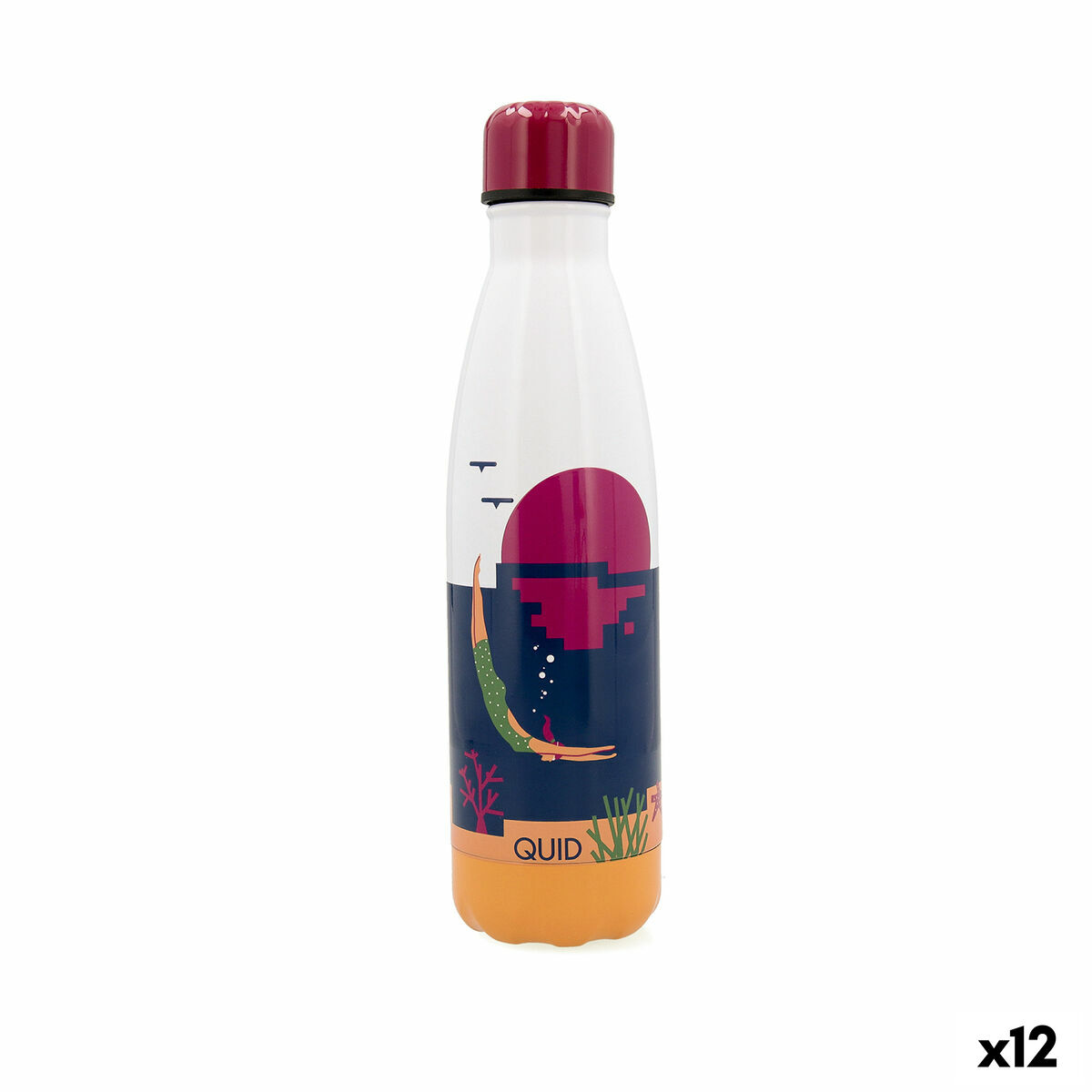 Garrafa Térmica Quid Dream Azul 500 ml (12 Unidades)