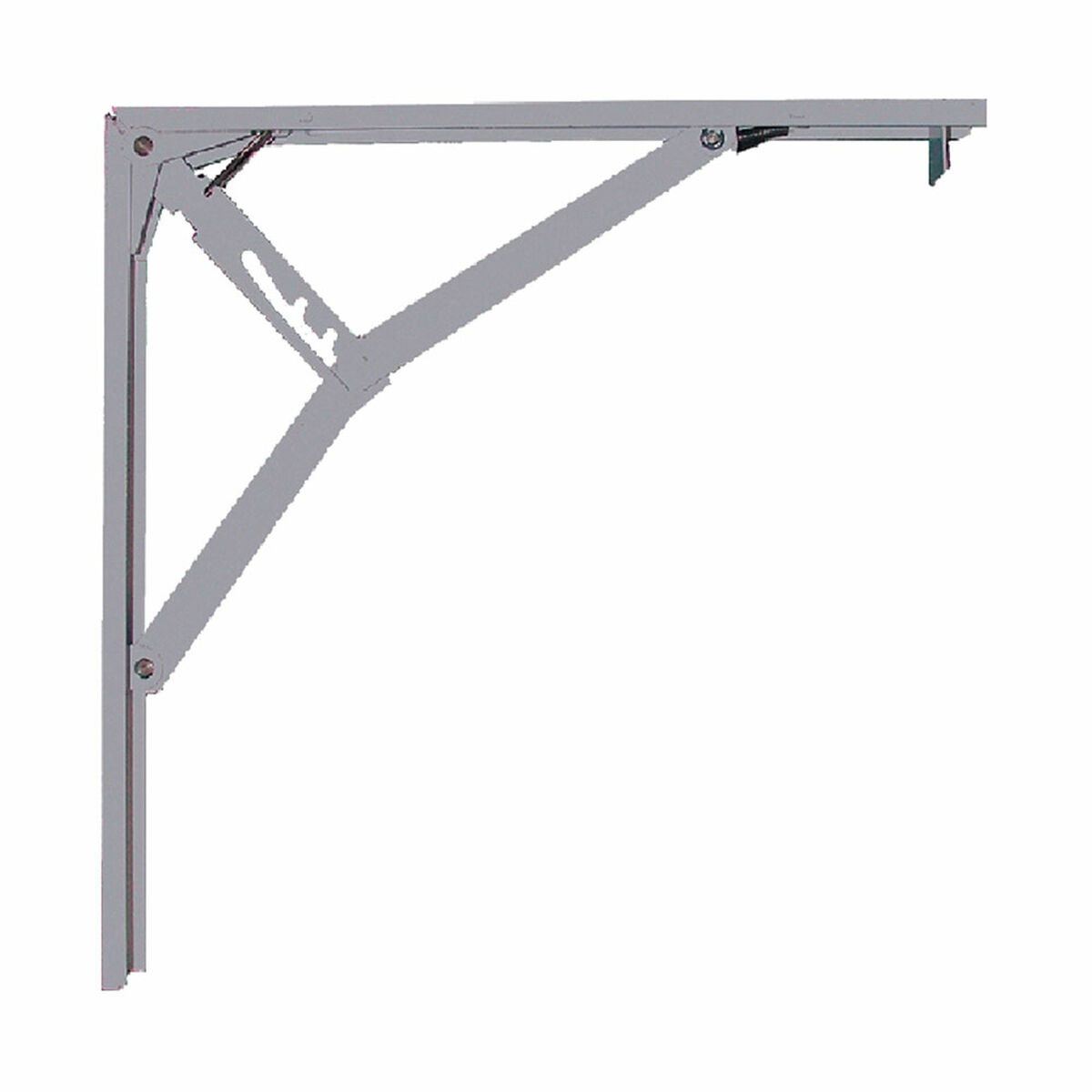 Esquadro de canto Micel plm06 Brilhante Cromado 40 x 40 cm