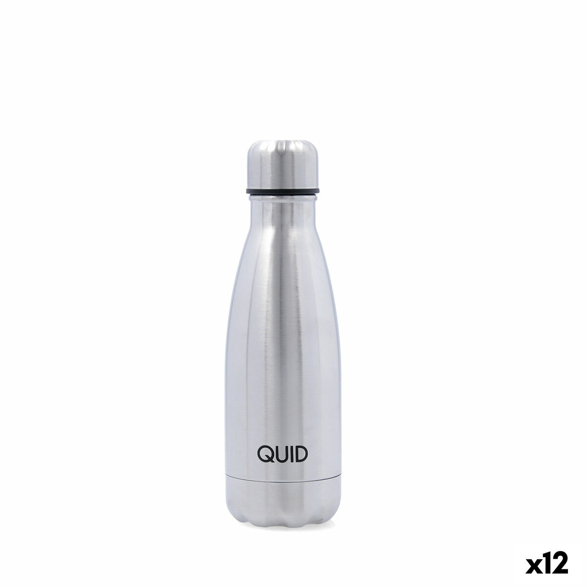 Garrafa Térmica Quid Xylon Aço 350 ml (12 Unidades)