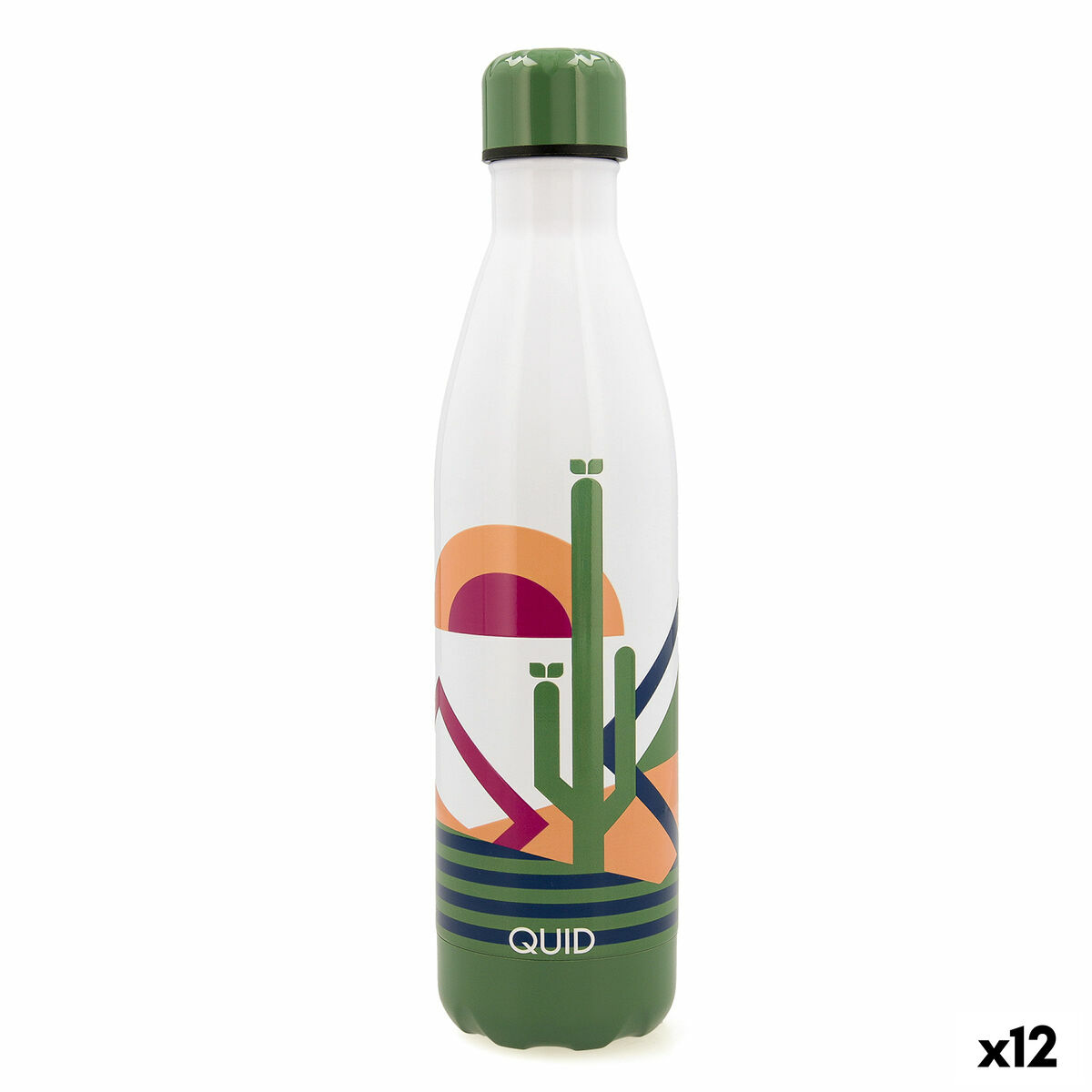 Garrafa Térmica Quid Dream Verde 750 ml (12 Unidades)