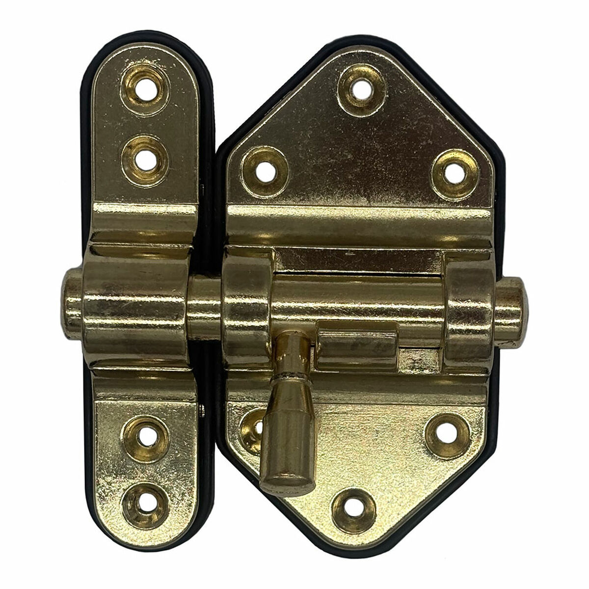 Aldraba para porta EDM 85534 Dourado 50 mm Reforçado