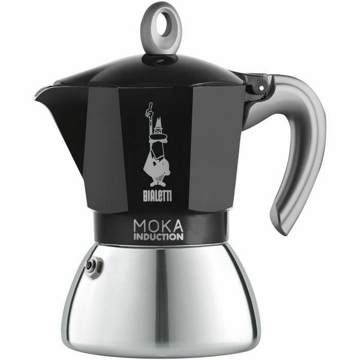 Cafeteira Italiana Bialetti 0006936/NP Preto Cinzento Metal Alumínio