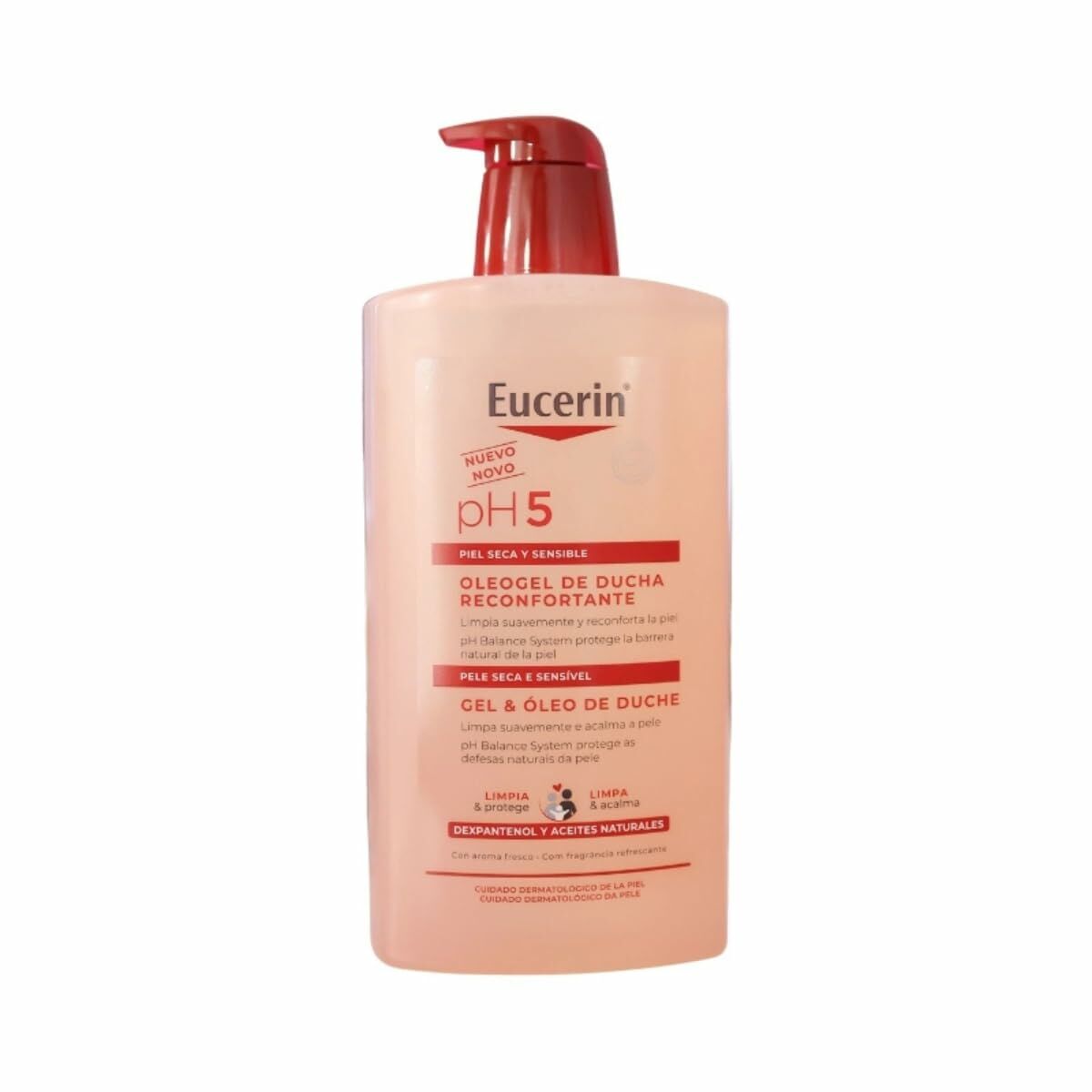 Gel de duche Eucerin PH5 1 L