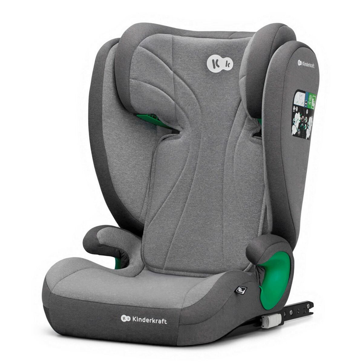 Cadeira para Automóvel Kinderkraft KCJUFI20GRY0000 Cinzento