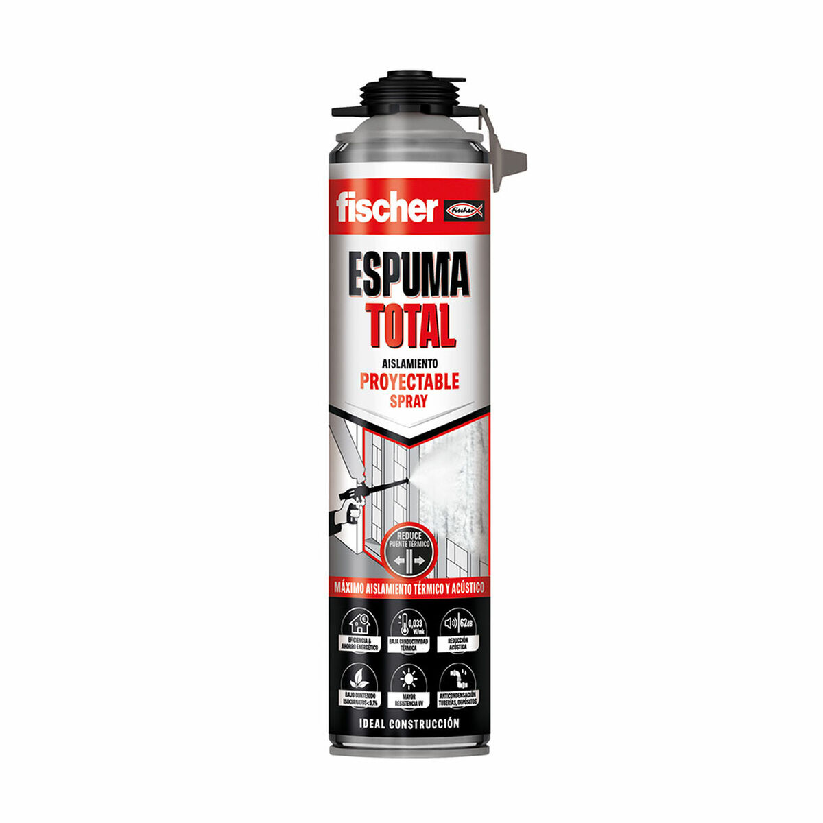 Espuma de Poliuretano Fischer 700 ml
