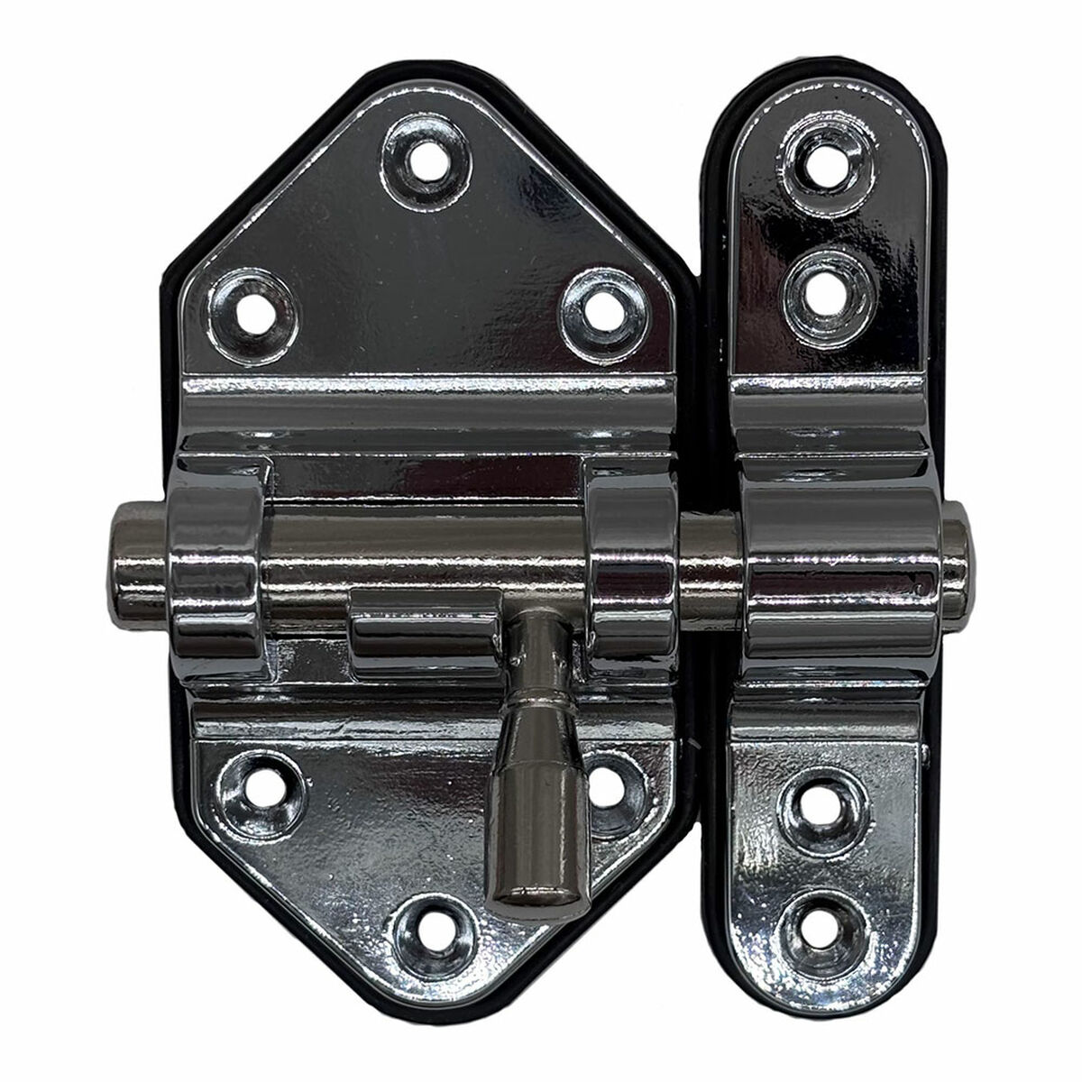 Aldraba para porta EDM 85532 Prateado 50 mm Reforçado