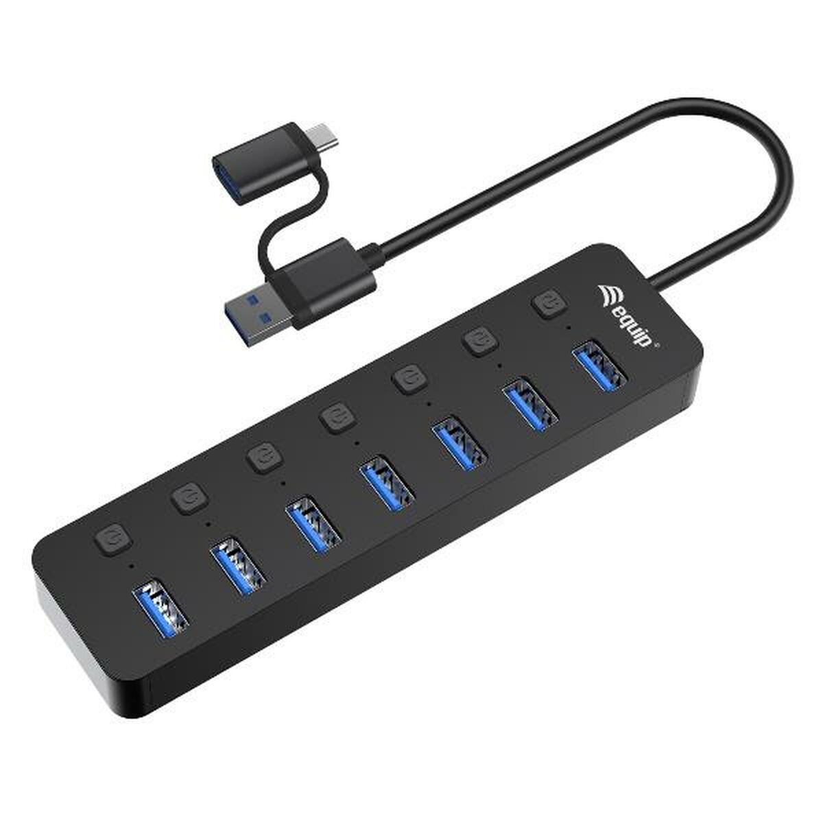 Cabo USB Equip 128965 Preto 30 cm