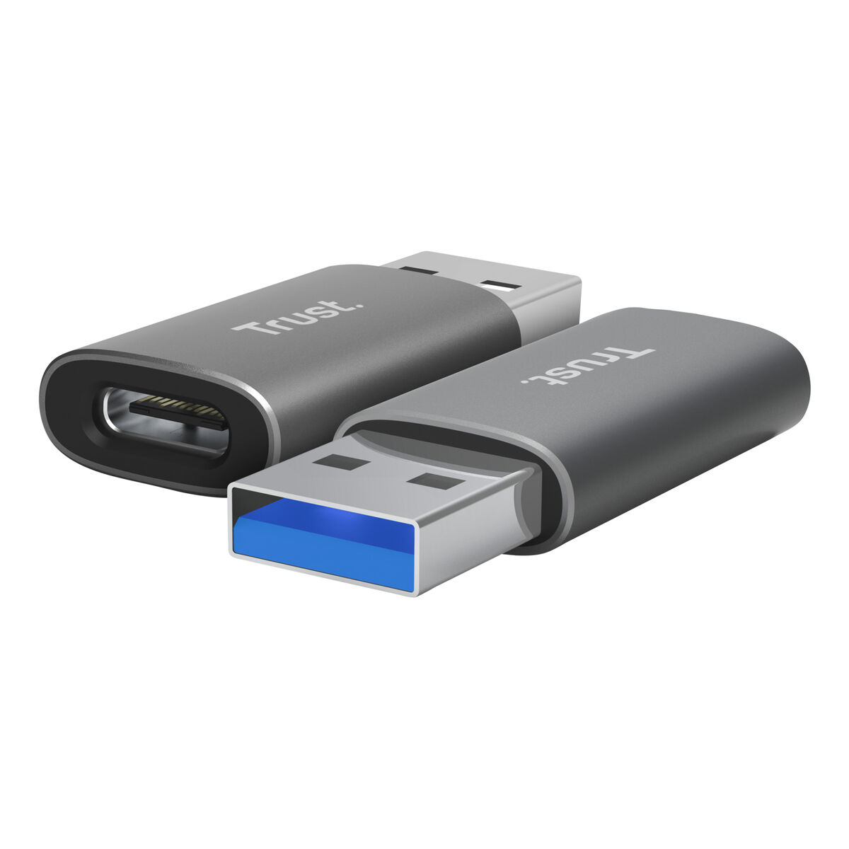Adaptador USB Trust 25573 Cinzento (2 Unidades)