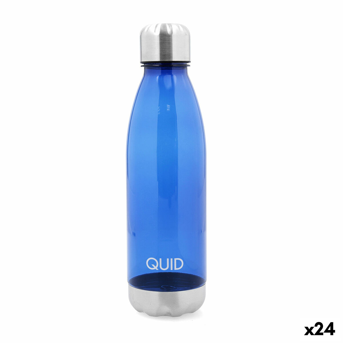 Garrafa de água Quid Sarao Azul Plástico 750 ml (24 Unidades)