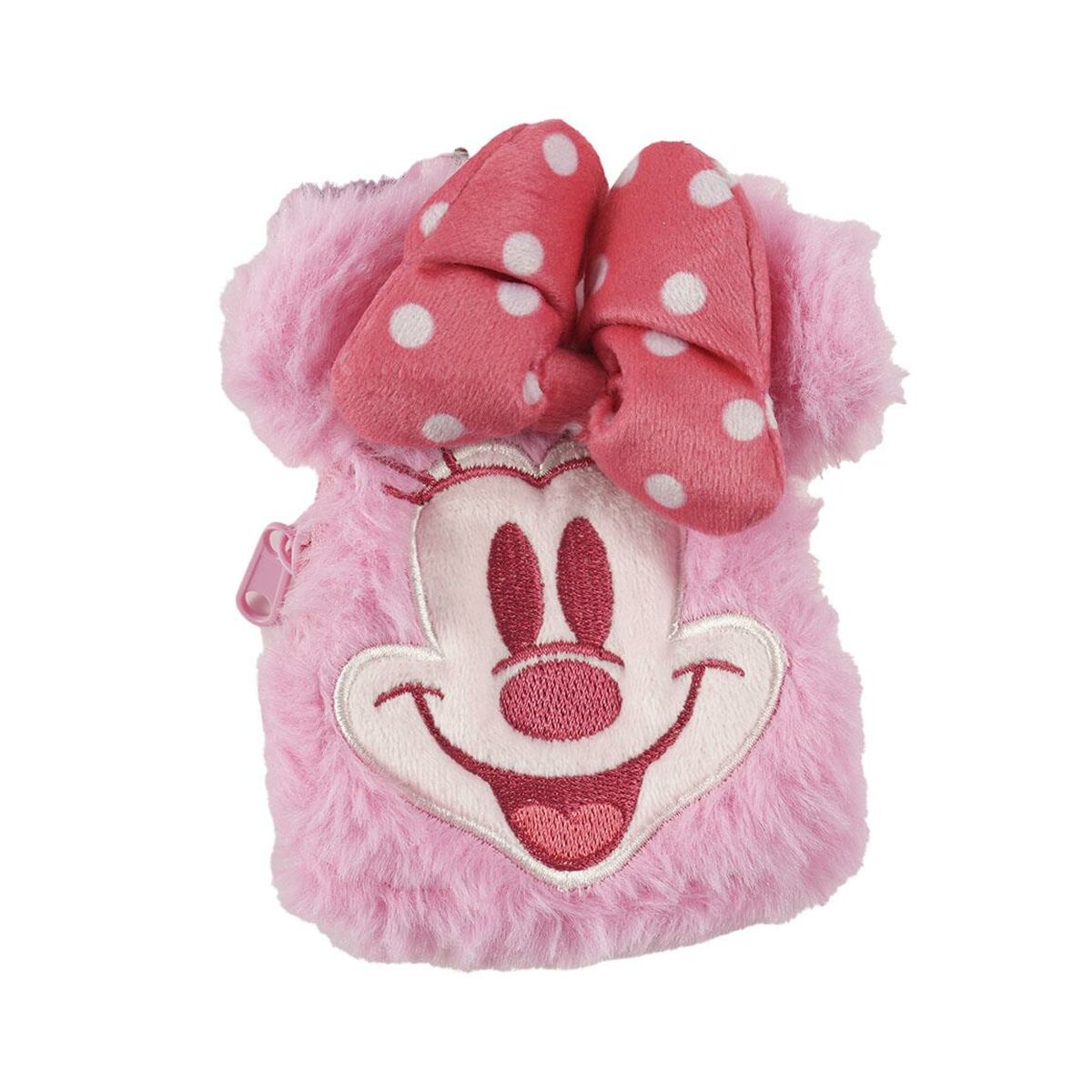 Porta-moedas Minnie Mouse Cor de Rosa 9,5 x 11 x 3 cm