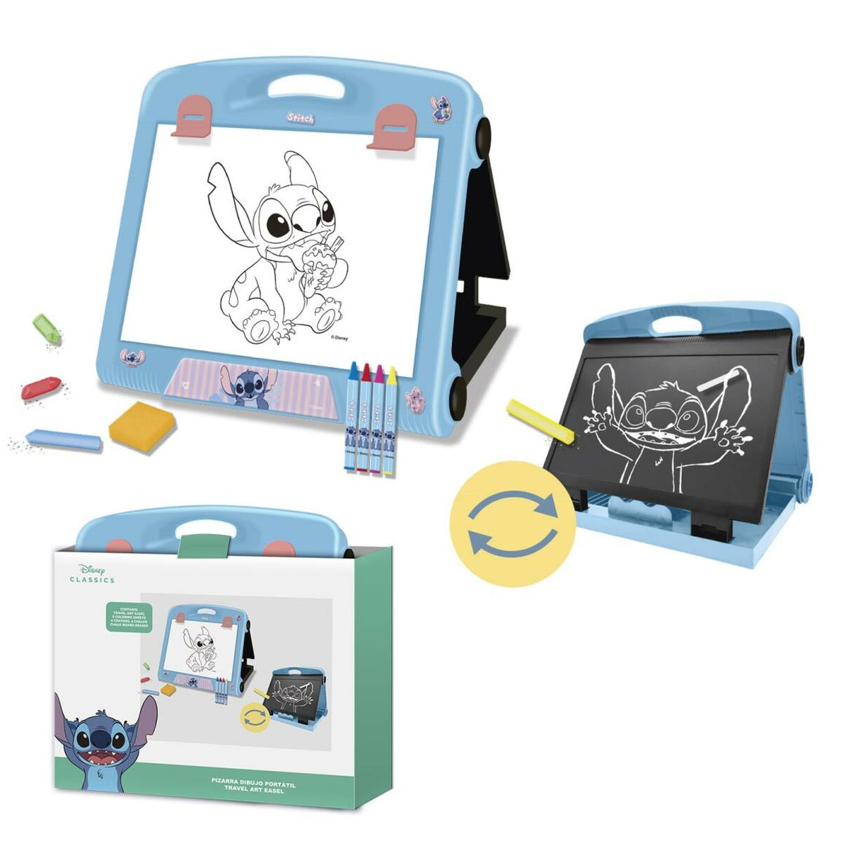 Quadro 2 em 1 Stitch