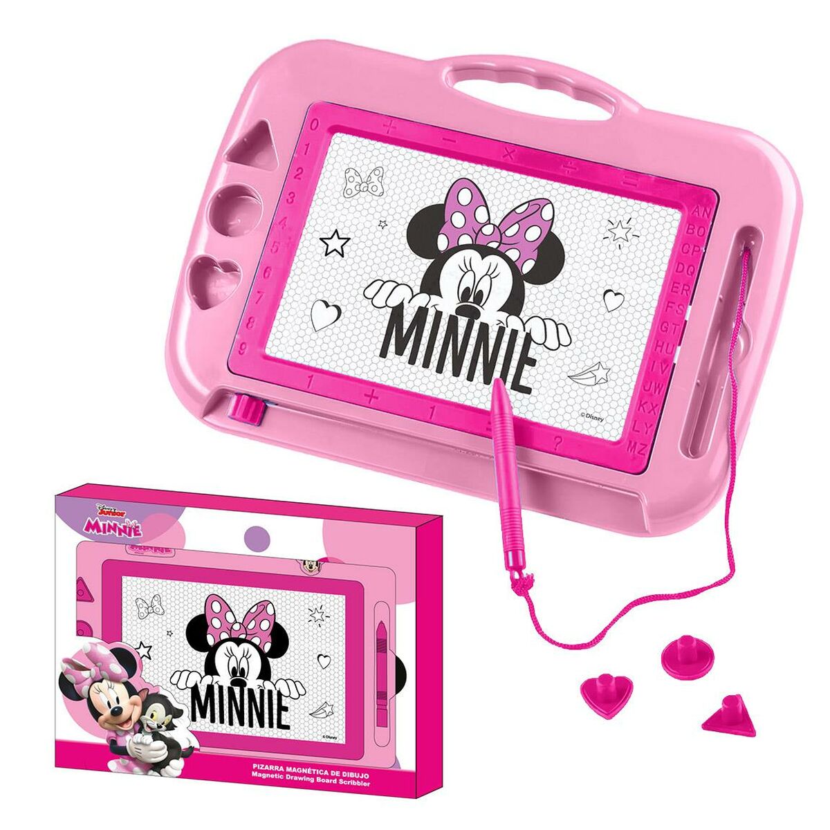 Quadro Mágico Minnie Mouse Cor de Rosa 100 % ABS