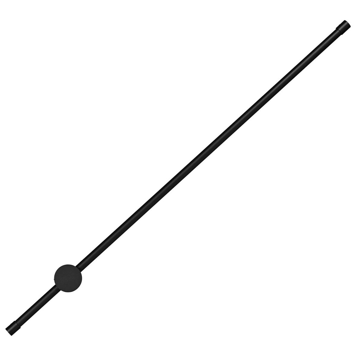 Aplique LED Activejet AJE-HILTON NW Preto 80 450 lm 9 W (1 Peça)