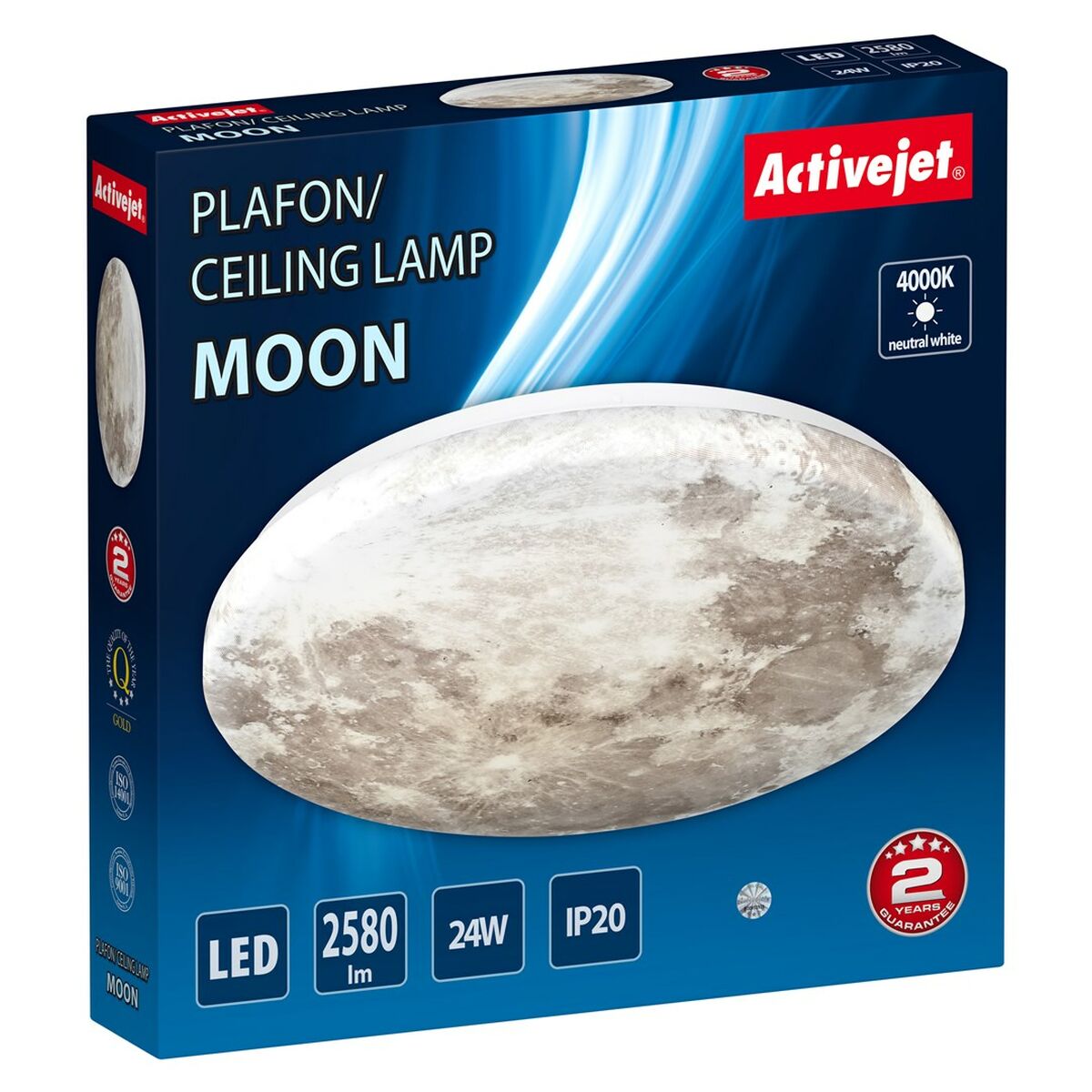 Teto Activejet AJE-MOON 24W 24 W 1920 lm (4000 K)