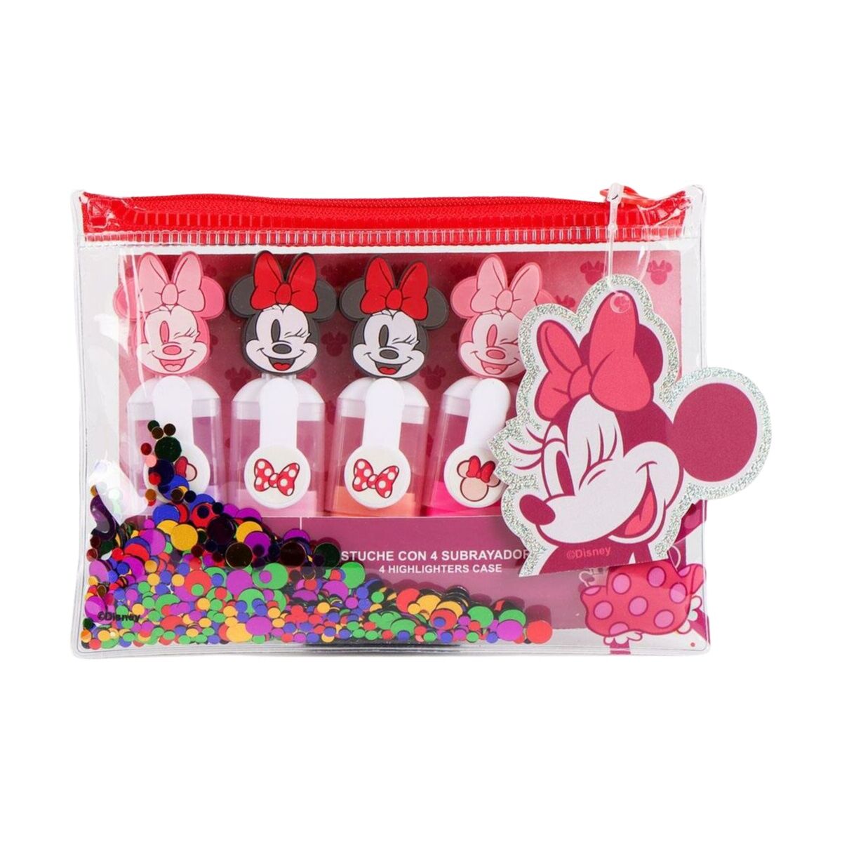 Conjunto de Marcadores Minnie Mouse Multicolor 5 Peças