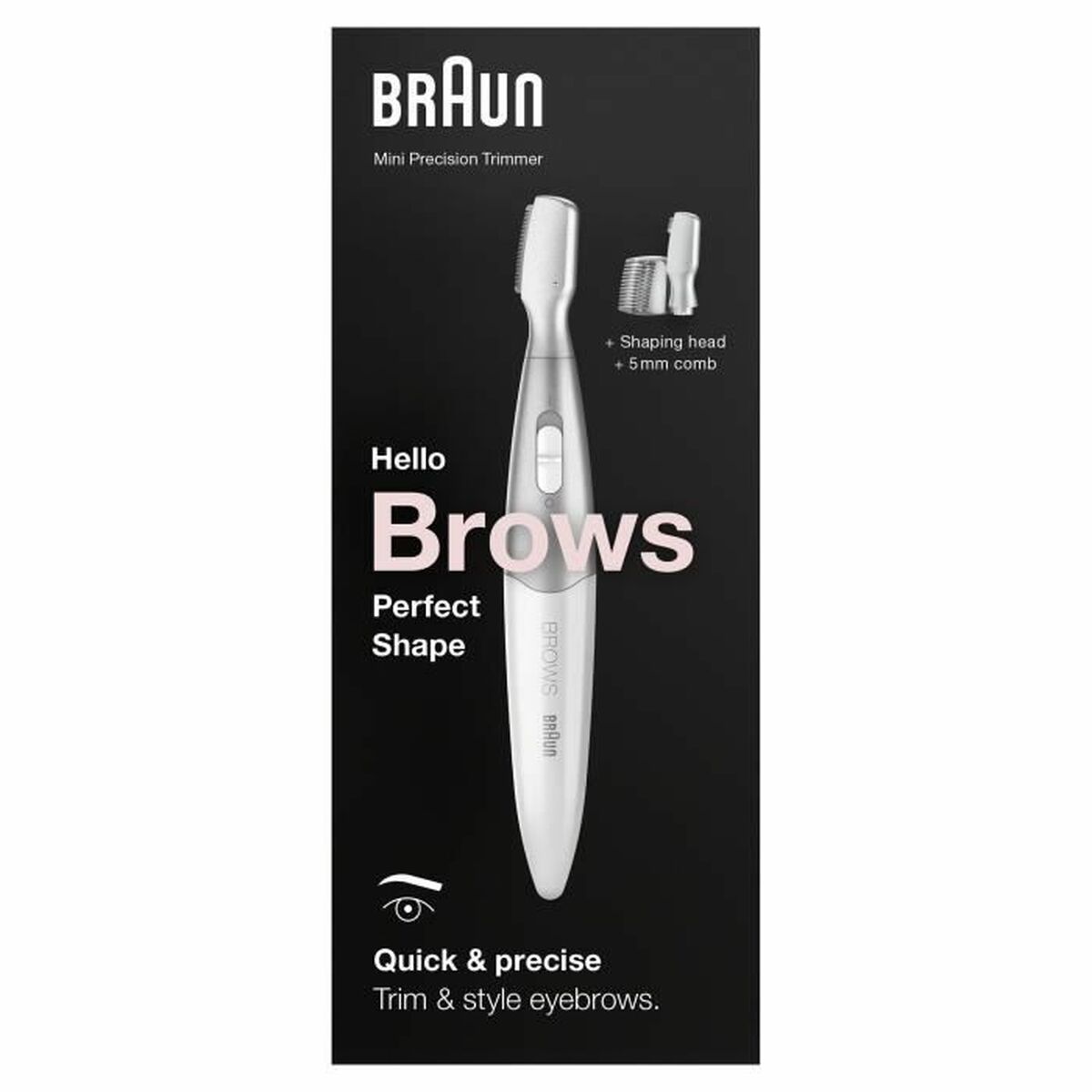 Depiladora Elétrica Braun FG1106 Aço inoxidável