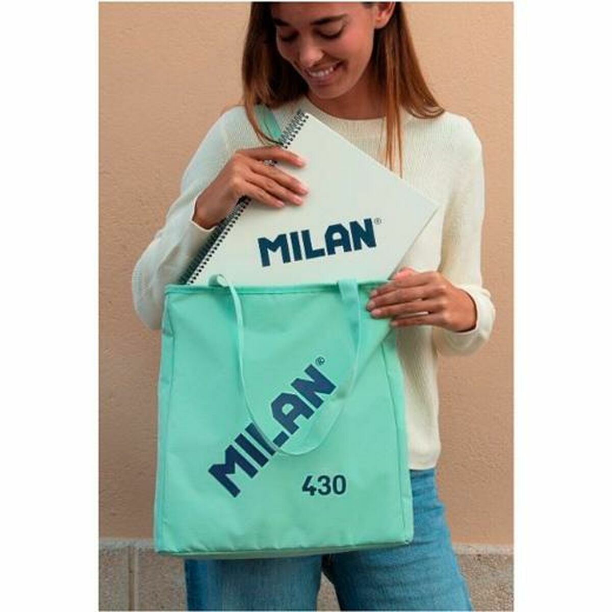 Mala de Compras Milan Verde