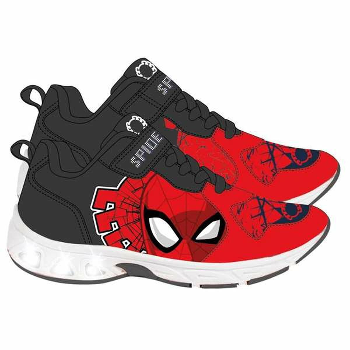 Sapatilhas Desportivas com LED Spider-Man Azul escuro