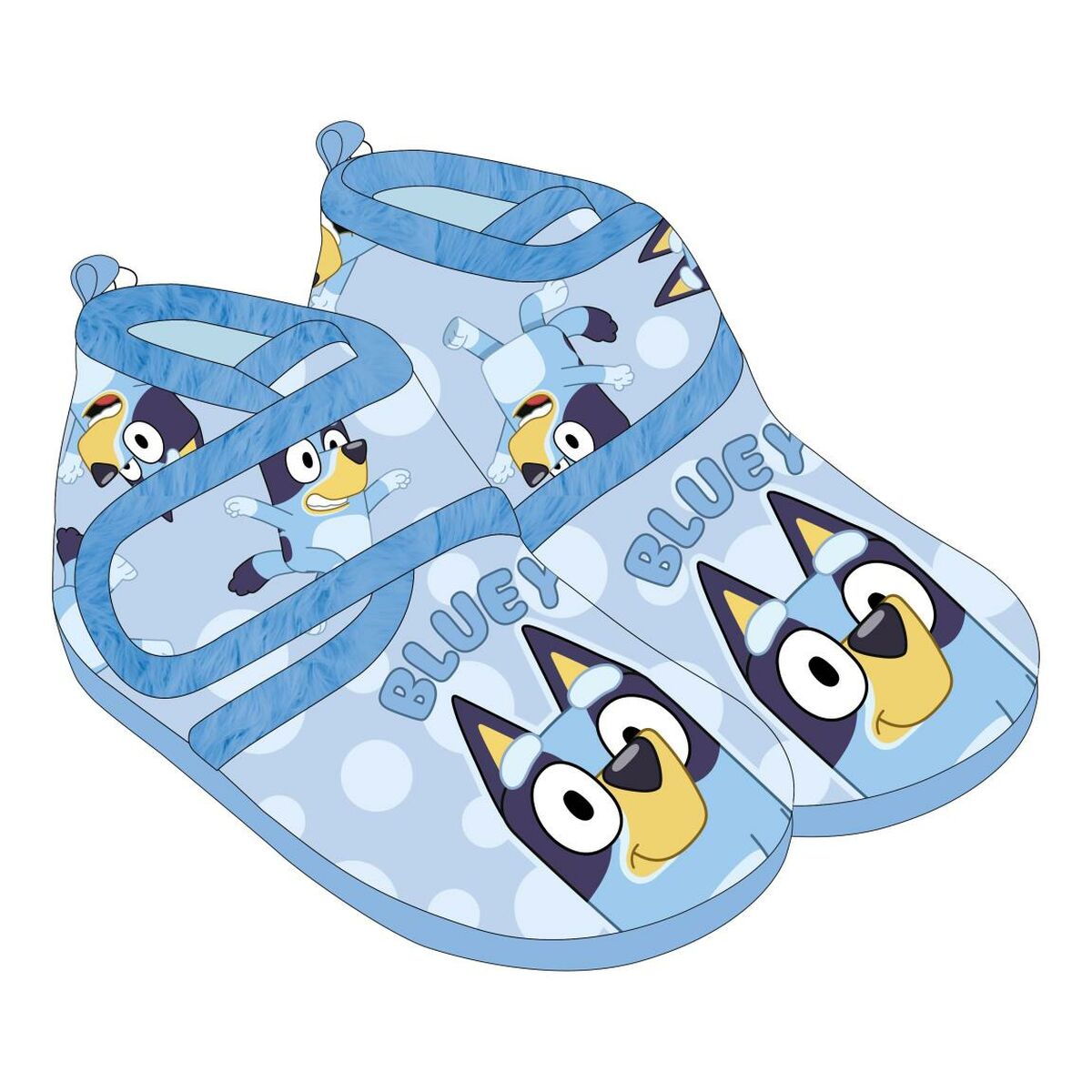 Chinelos de casa Bluey Azul Claro