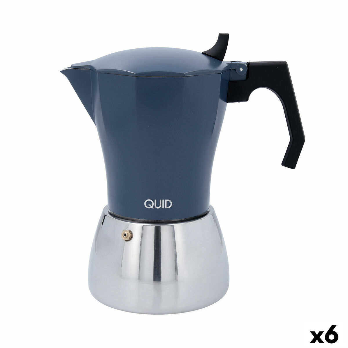 Cafeteira Italiana Quid Baltic Branco Metal 12 Kopjes (6 Unidades)