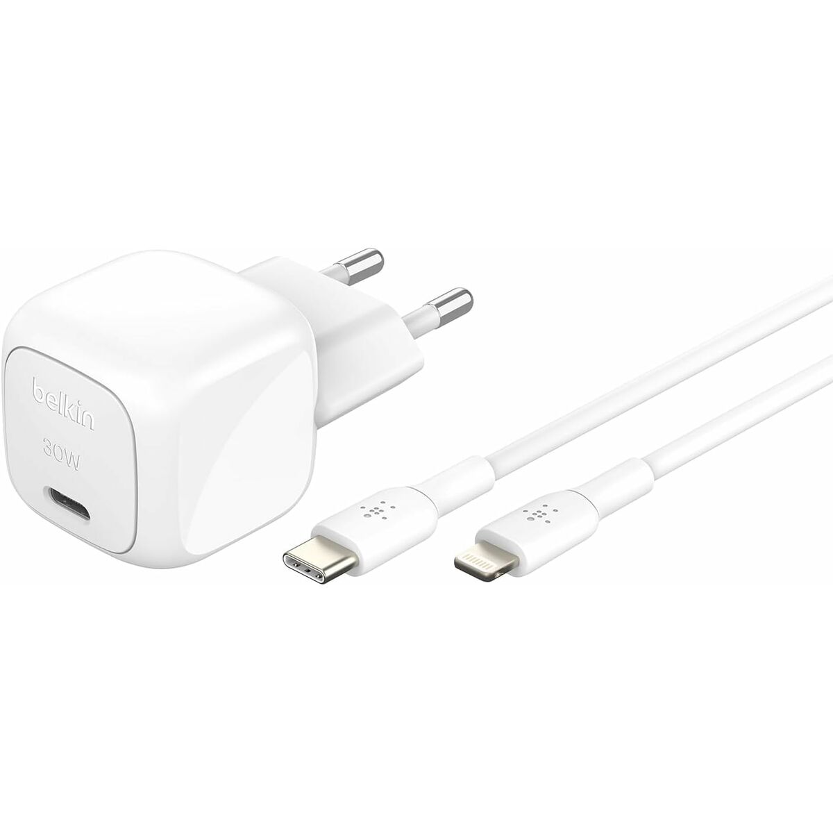 Cabo USB para Lightning Belkin WCA008KQ1MWH-B5