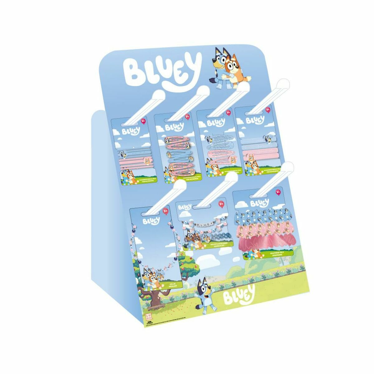 Ganchos para o Cabelo Bluey Azul