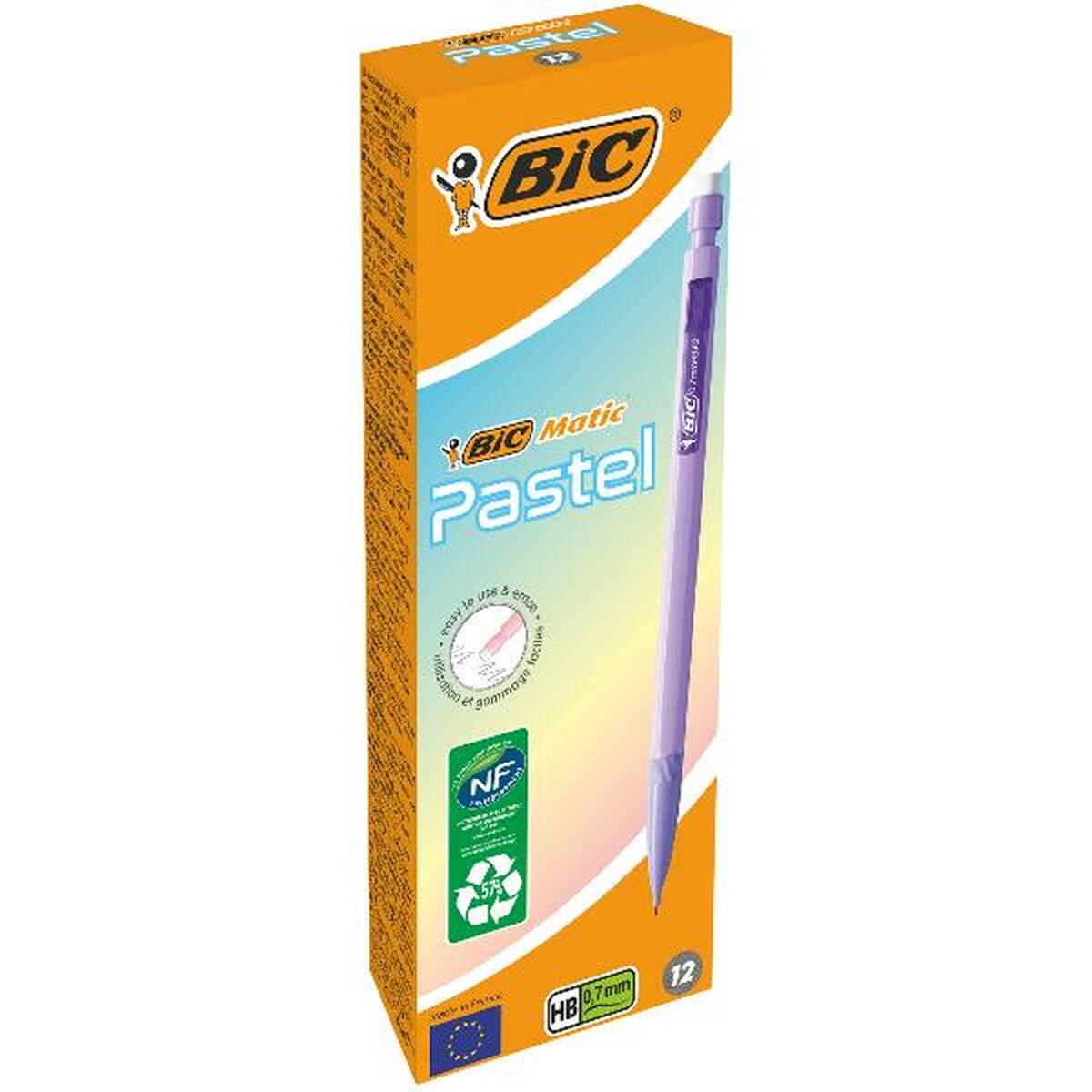 Porta-minas Bic 511060 0,7 mm Preto