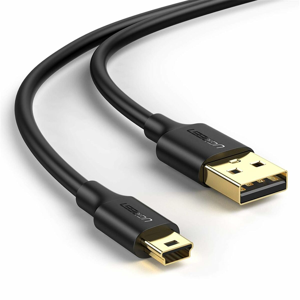 Cabo USB 2.0 A para Mini USB B Ugreen 30472 Preto