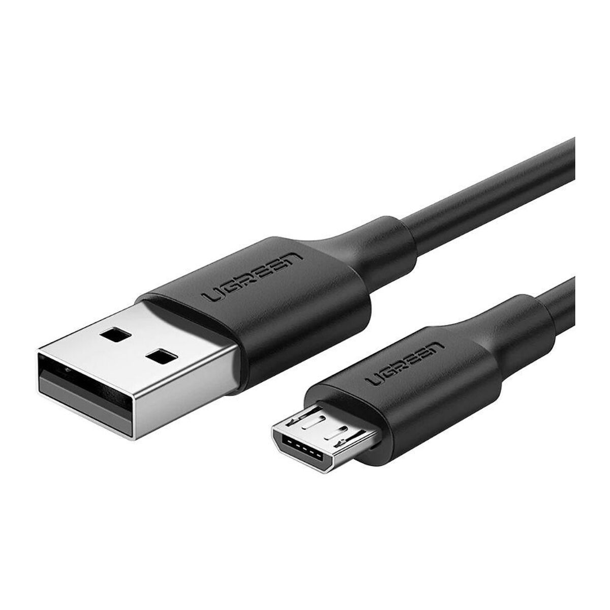 Cabo USB 2.0 A para Micro USB B Ugreen 60137 Preto 1,5 m