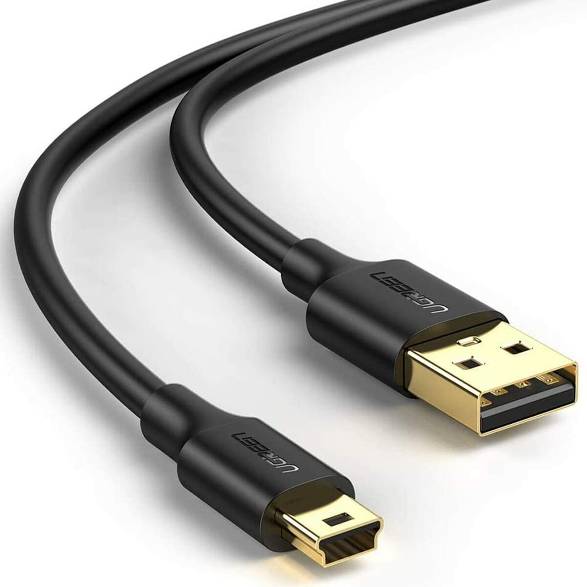 Cabo USB para Mini USB Ugreen 10385 Preto