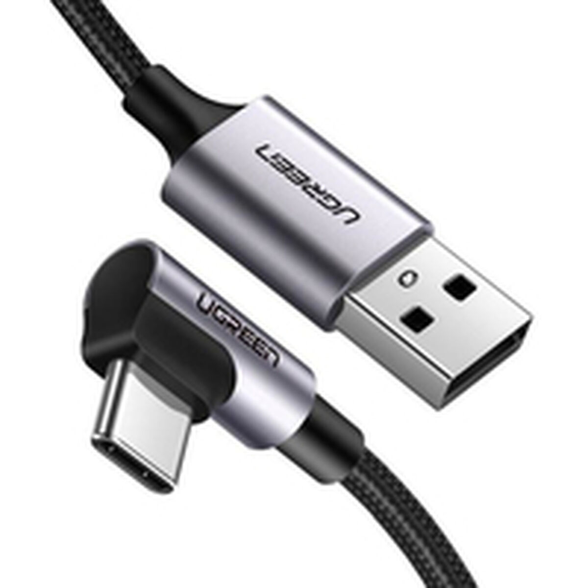 Cabo USB A para USB-C Ugreen 50941 Preto 5 m